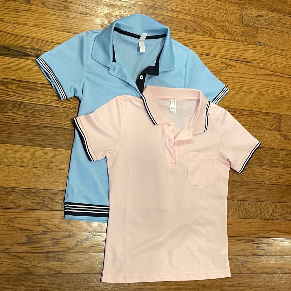 Kids Shirt Set - Blue and Pink
